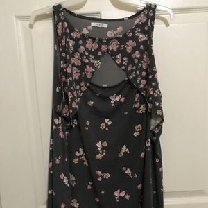 Floral tank top